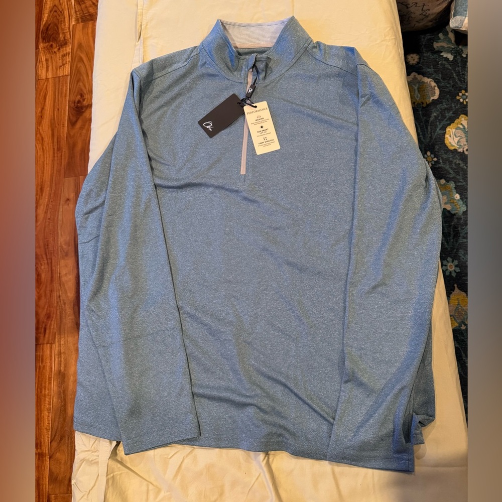 NWT Obla Performance Quarter Zip Pullover‎ Long Sleeve – Size XL